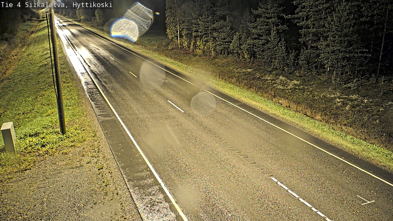 Weather Camera Image Road 4 Siikalatva, Hyttikoski, Siikalatva, Pohjois-Pohjanmaa