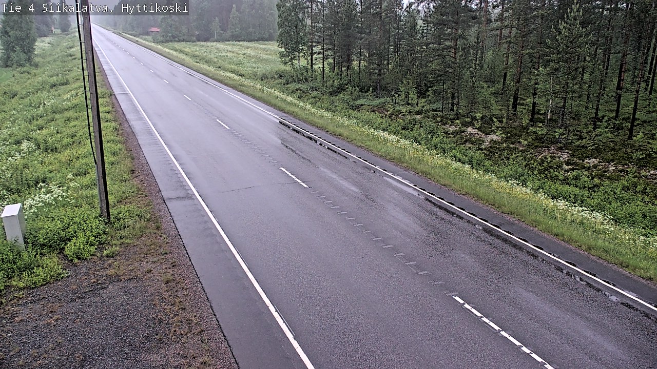Kelikamerat Kuva Tie 4 Siikalatva, Hyttikoski, Siikalatva, Pohjois-Pohjanmaa