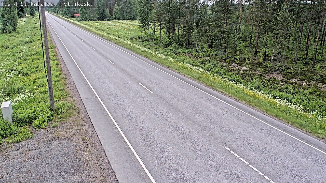 Kelikamerat Kuva Tie 4 Siikalatva, Hyttikoski, Siikalatva, Pohjois-Pohjanmaa