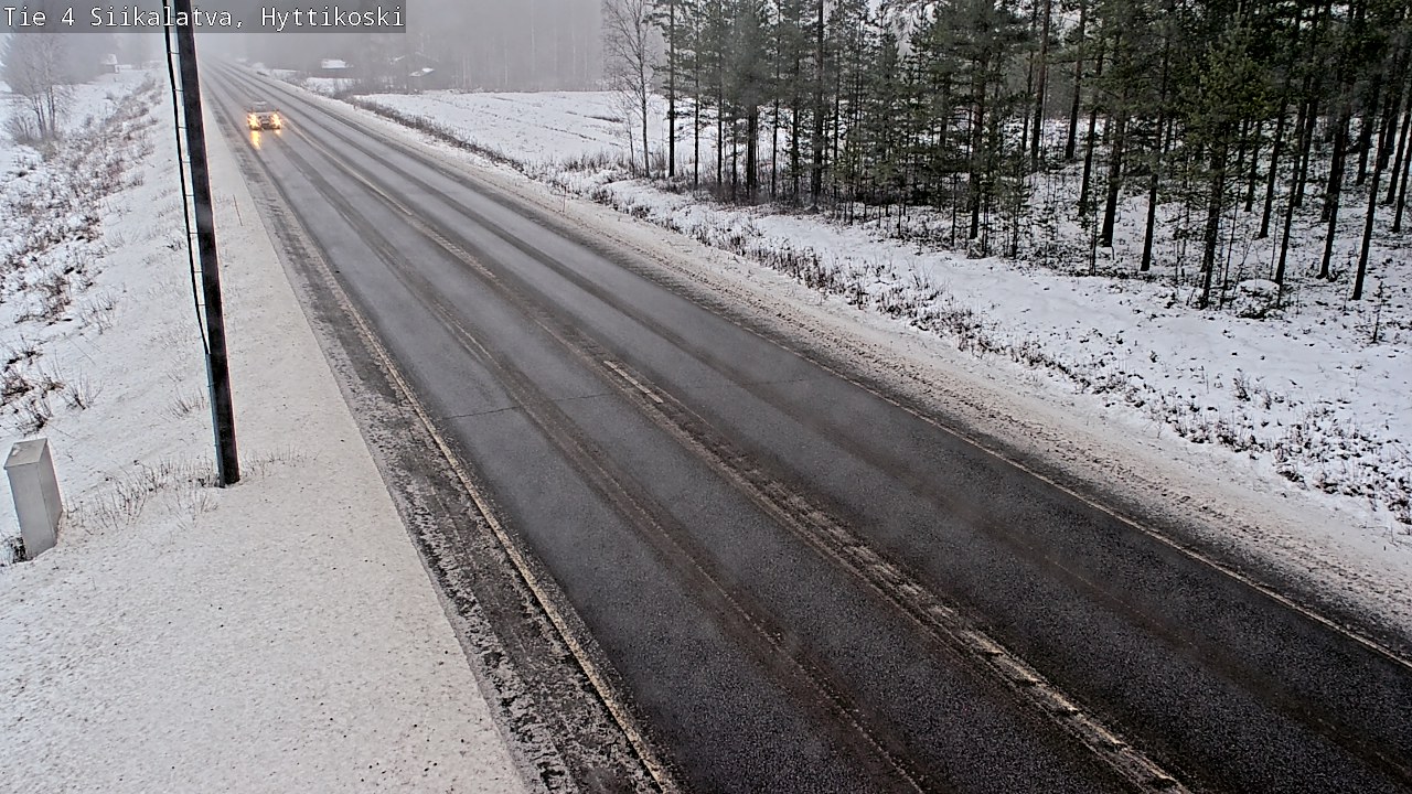 Weather Camera Image Road 4 Siikalatva, Hyttikoski, Siikalatva, Pohjois-Pohjanmaa