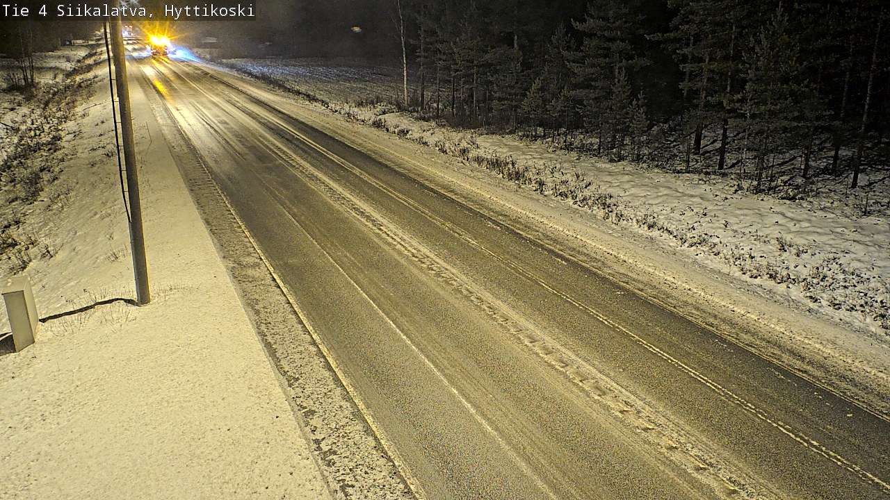Weather Camera Image Road 4 Siikalatva, Hyttikoski, Siikalatva, Pohjois-Pohjanmaa