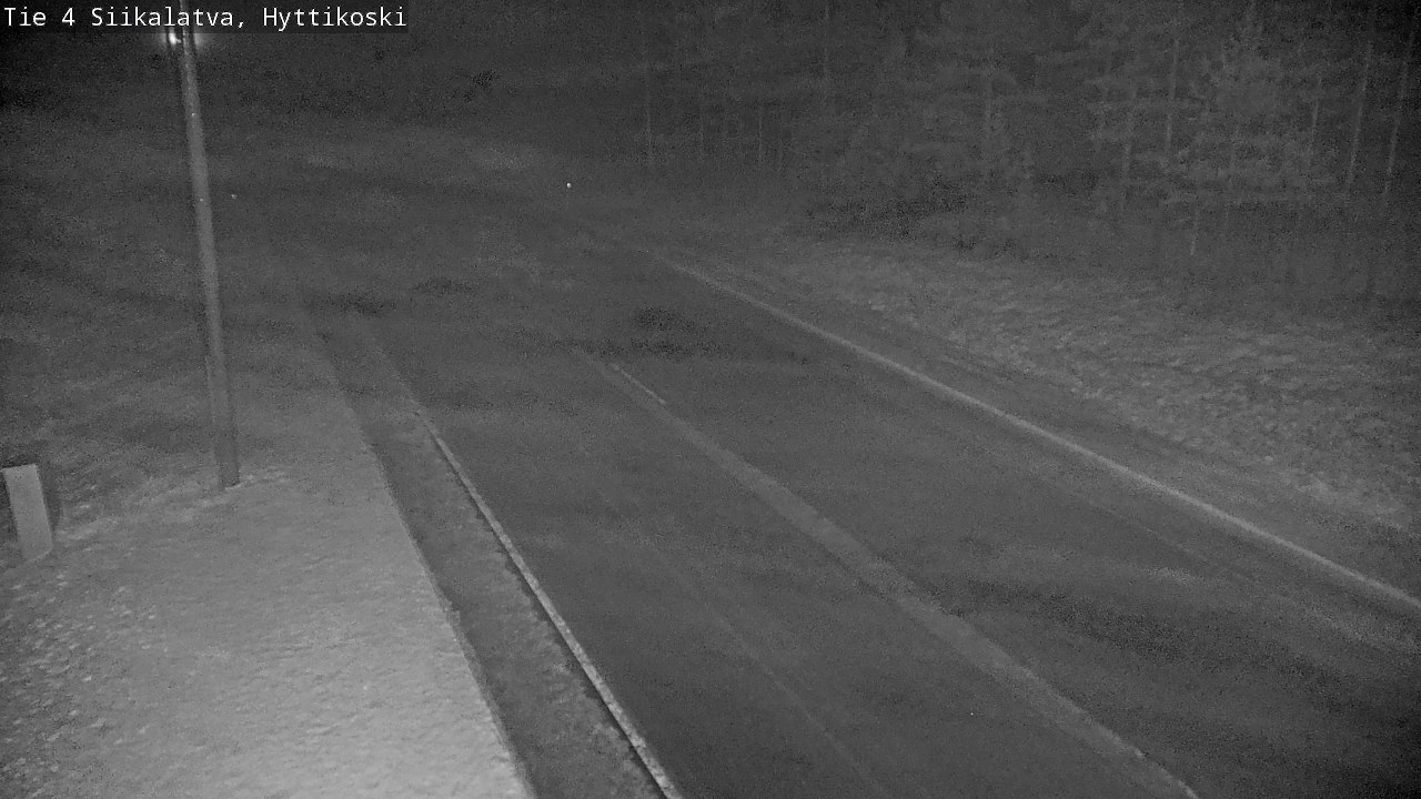 Weather Camera Image Road 4 Siikalatva, Hyttikoski, Siikalatva, Pohjois-Pohjanmaa
