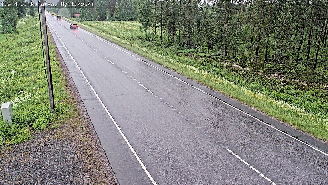 Kelikamerat Kuva Tie 4 Siikalatva, Hyttikoski, Siikalatva, Pohjois-Pohjanmaa
