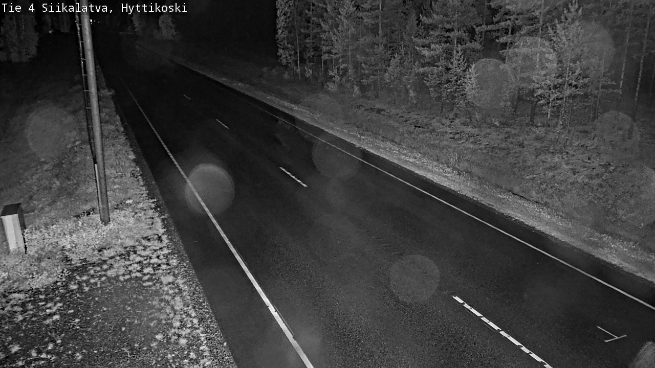 Weather Camera Image Road 4 Siikalatva, Hyttikoski, Siikalatva, Pohjois-Pohjanmaa
