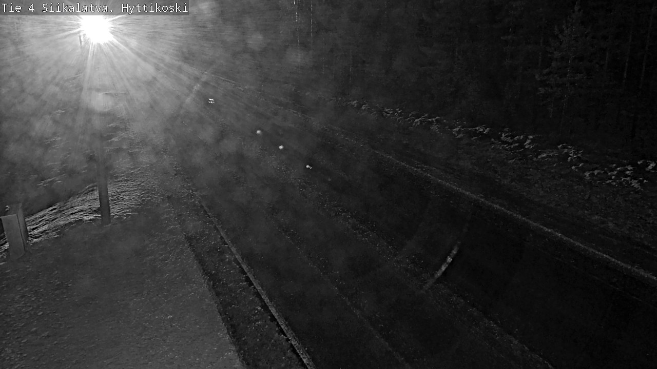 Weather Camera Image Road 4 Siikalatva, Hyttikoski, Siikalatva, Pohjois-Pohjanmaa