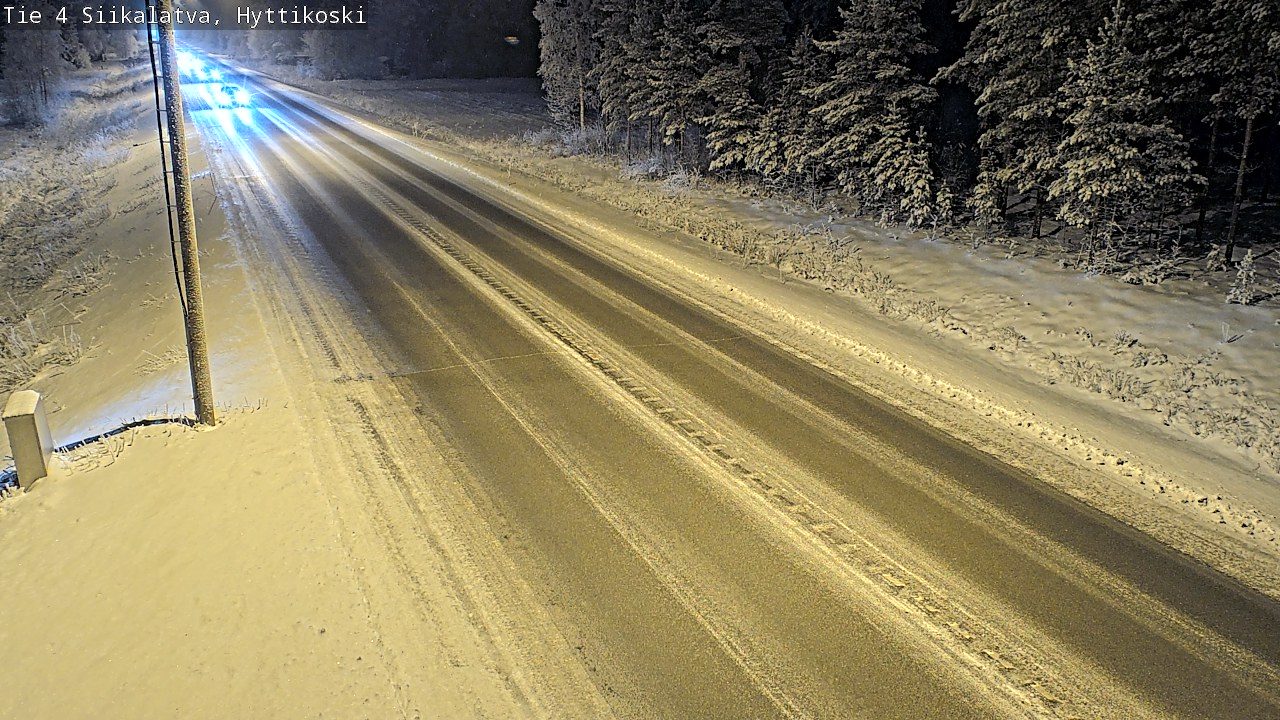 Weather Camera Image Road 4 Siikalatva, Hyttikoski, Siikalatva, Pohjois-Pohjanmaa