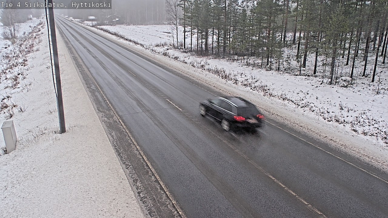 Weather Camera Image Road 4 Siikalatva, Hyttikoski, Siikalatva, Pohjois-Pohjanmaa