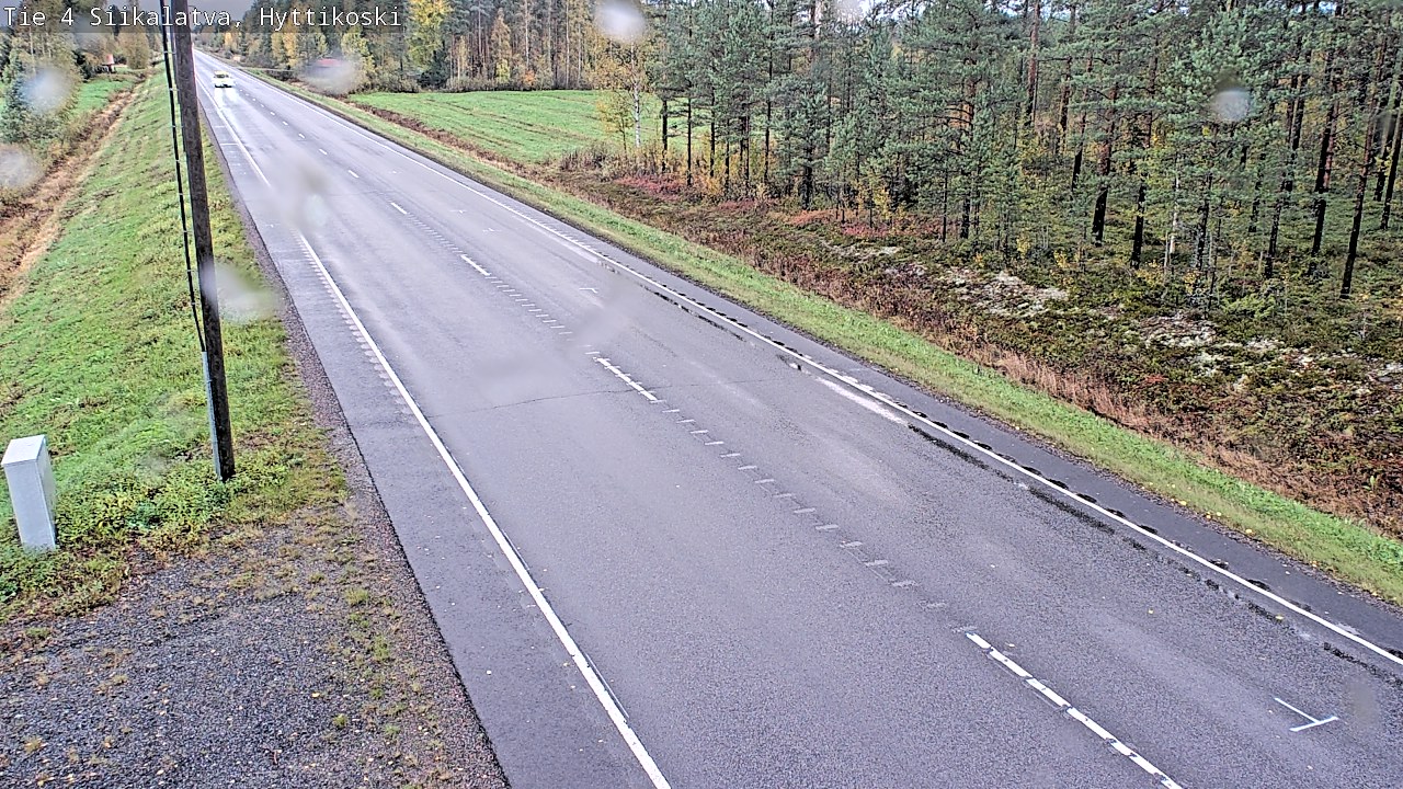 Weather Camera Image Road 4 Siikalatva, Hyttikoski, Siikalatva, Pohjois-Pohjanmaa