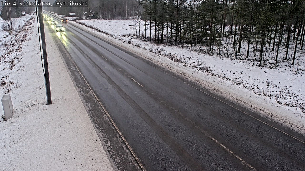 Weather Camera Image Road 4 Siikalatva, Hyttikoski, Siikalatva, Pohjois-Pohjanmaa