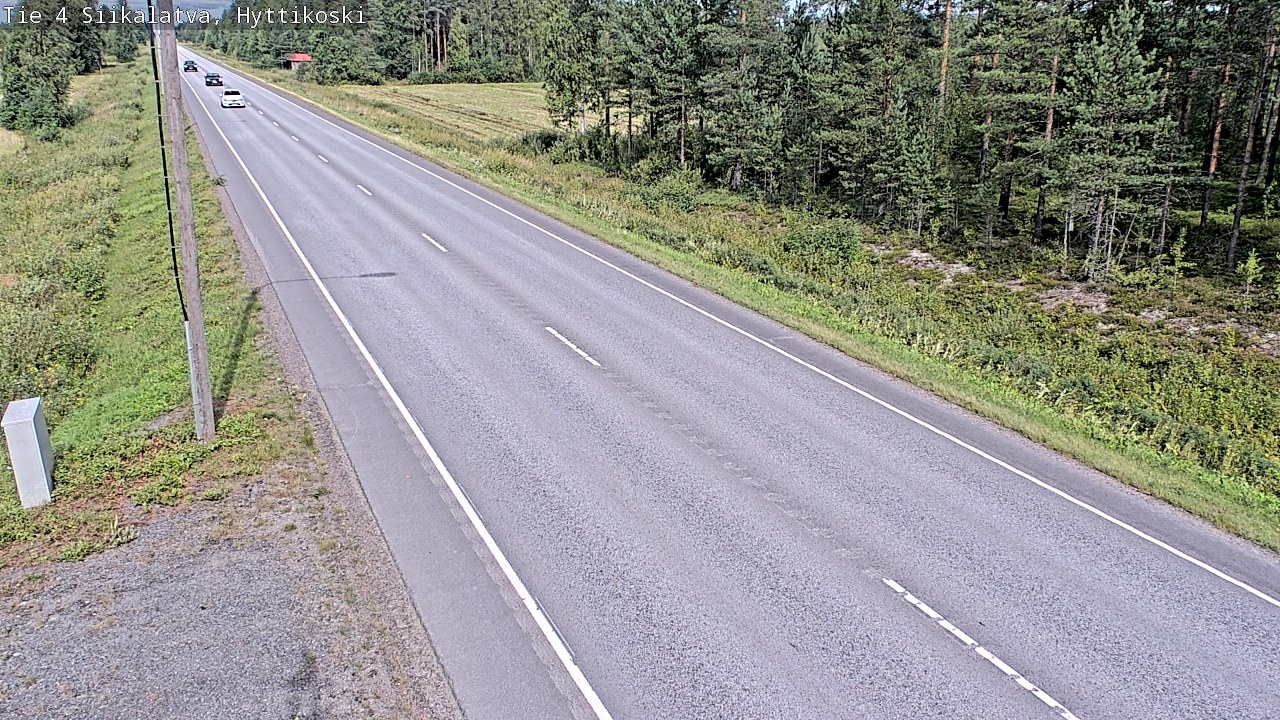 Kelikamerat Kuva Tie 4 Siikalatva, Hyttikoski, Siikalatva, Pohjois-Pohjanmaa