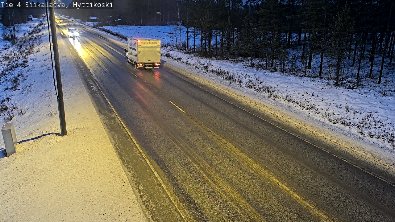 Weather Camera Image Road 4 Siikalatva, Hyttikoski, Siikalatva, Pohjois-Pohjanmaa