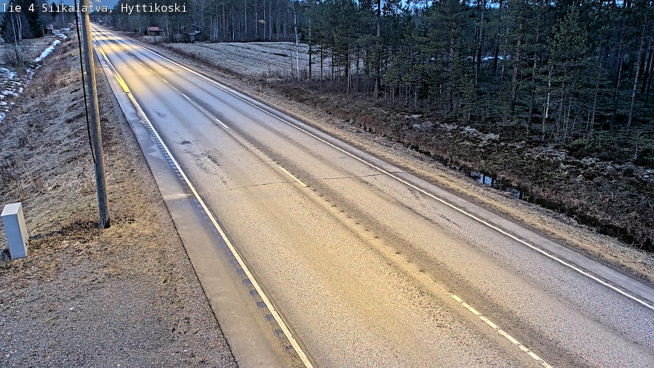 Kelikamerat Kuva Tie 4 Siikalatva, Hyttikoski, Siikalatva, Pohjois-Pohjanmaa