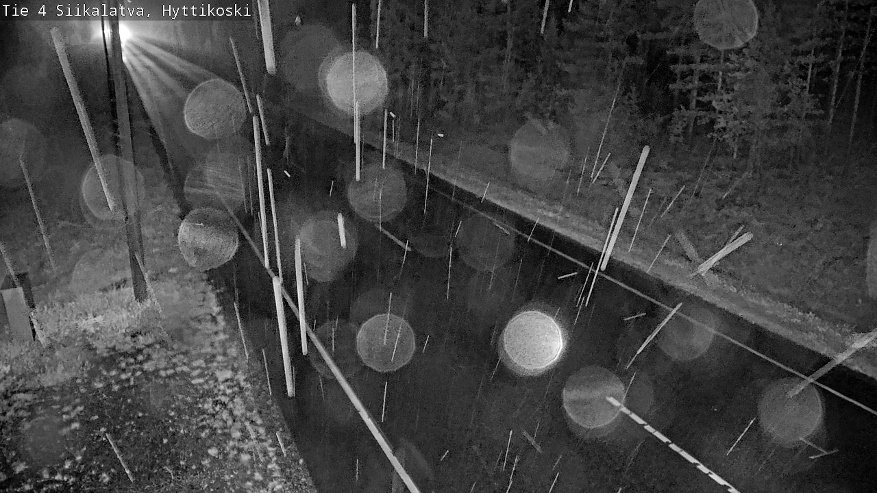 Weather Camera Image Road 4 Siikalatva, Hyttikoski, Siikalatva, Pohjois-Pohjanmaa