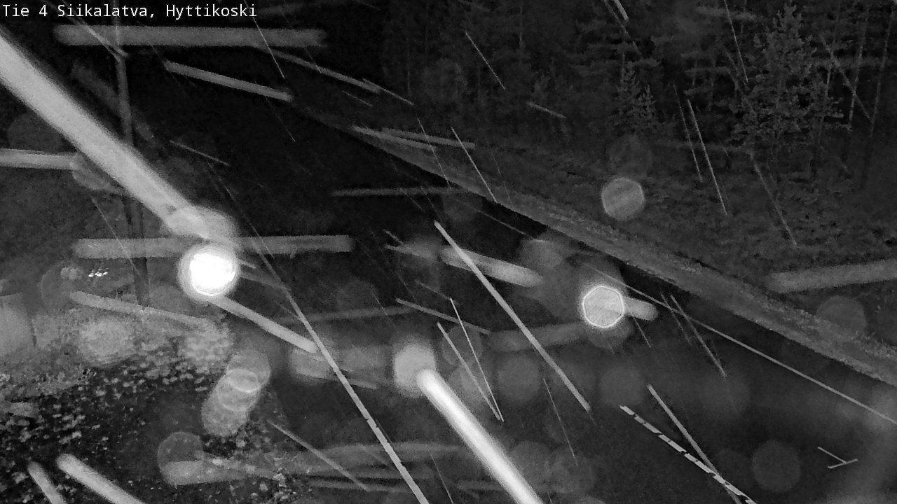 Weather Camera Image Road 4 Siikalatva, Hyttikoski, Siikalatva, Pohjois-Pohjanmaa