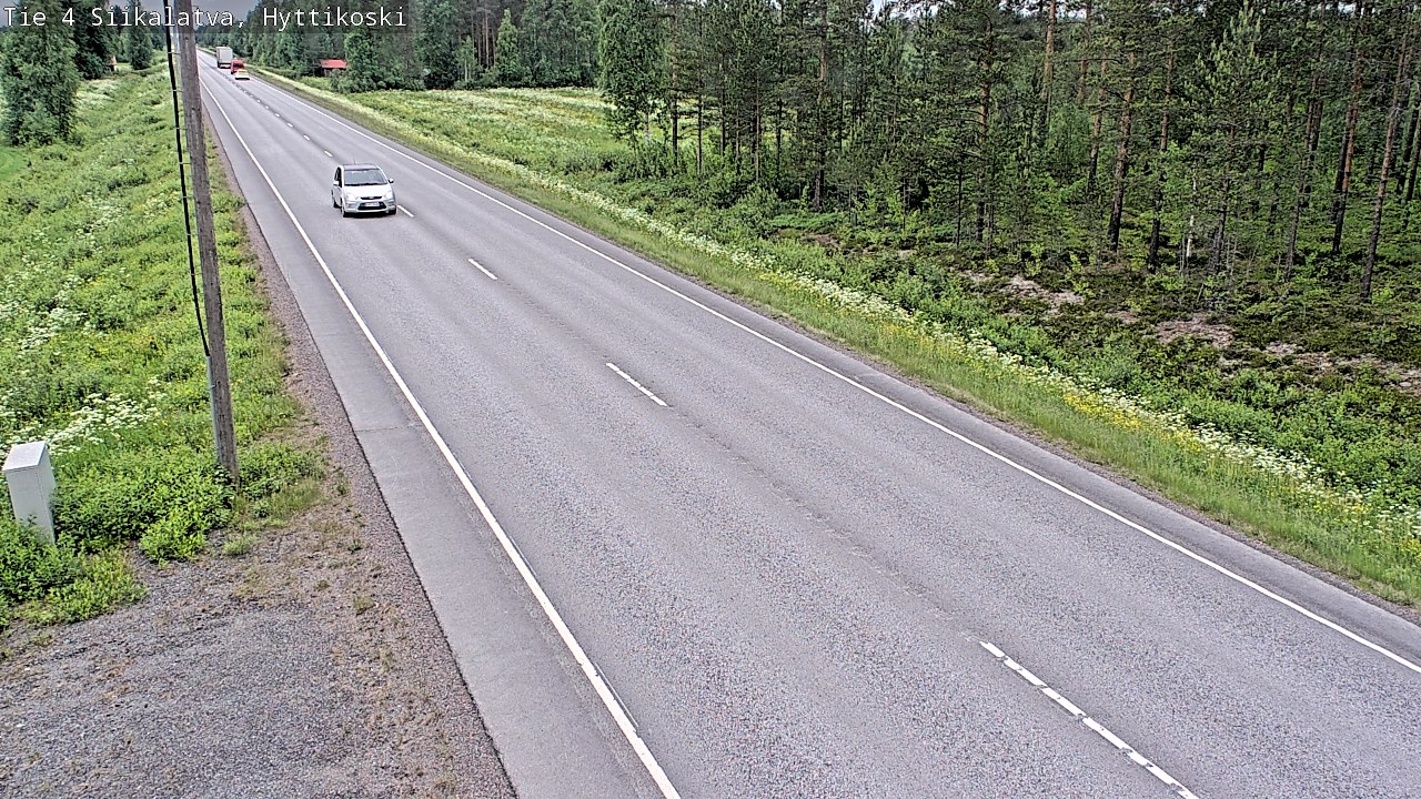 Kelikamerat Kuva Tie 4 Siikalatva, Hyttikoski, Siikalatva, Pohjois-Pohjanmaa