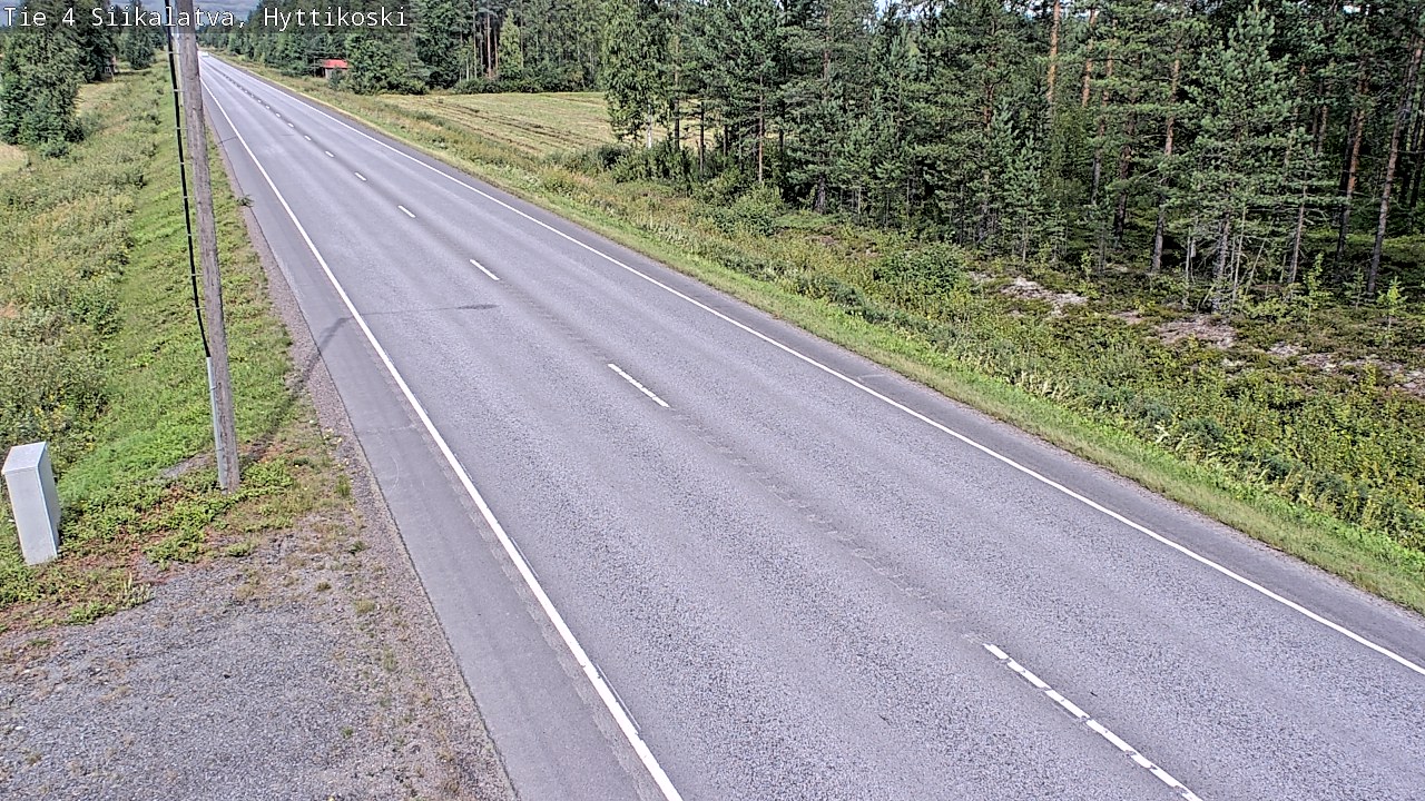 Kelikamerat Kuva Tie 4 Siikalatva, Hyttikoski, Siikalatva, Pohjois-Pohjanmaa