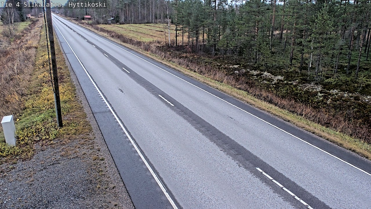 Kelikamerat Kuva Tie 4 Siikalatva, Hyttikoski, Siikalatva, Pohjois-Pohjanmaa