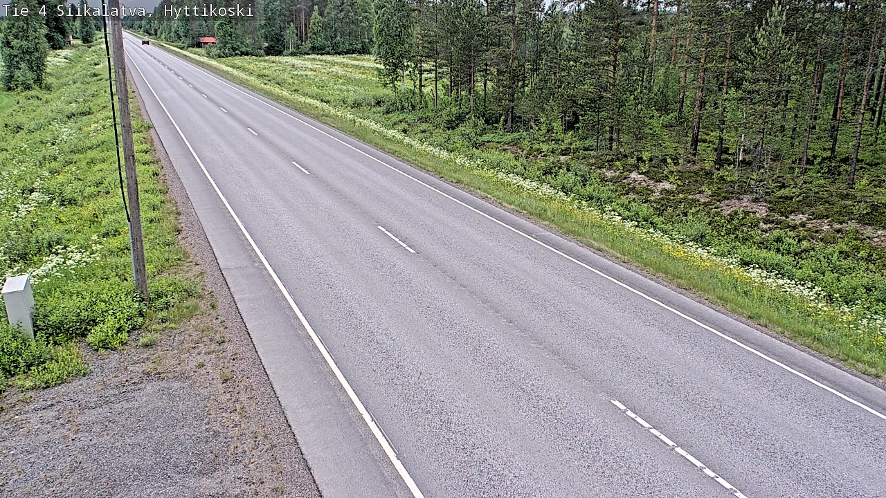 Kelikamerat Kuva Tie 4 Siikalatva, Hyttikoski, Siikalatva, Pohjois-Pohjanmaa