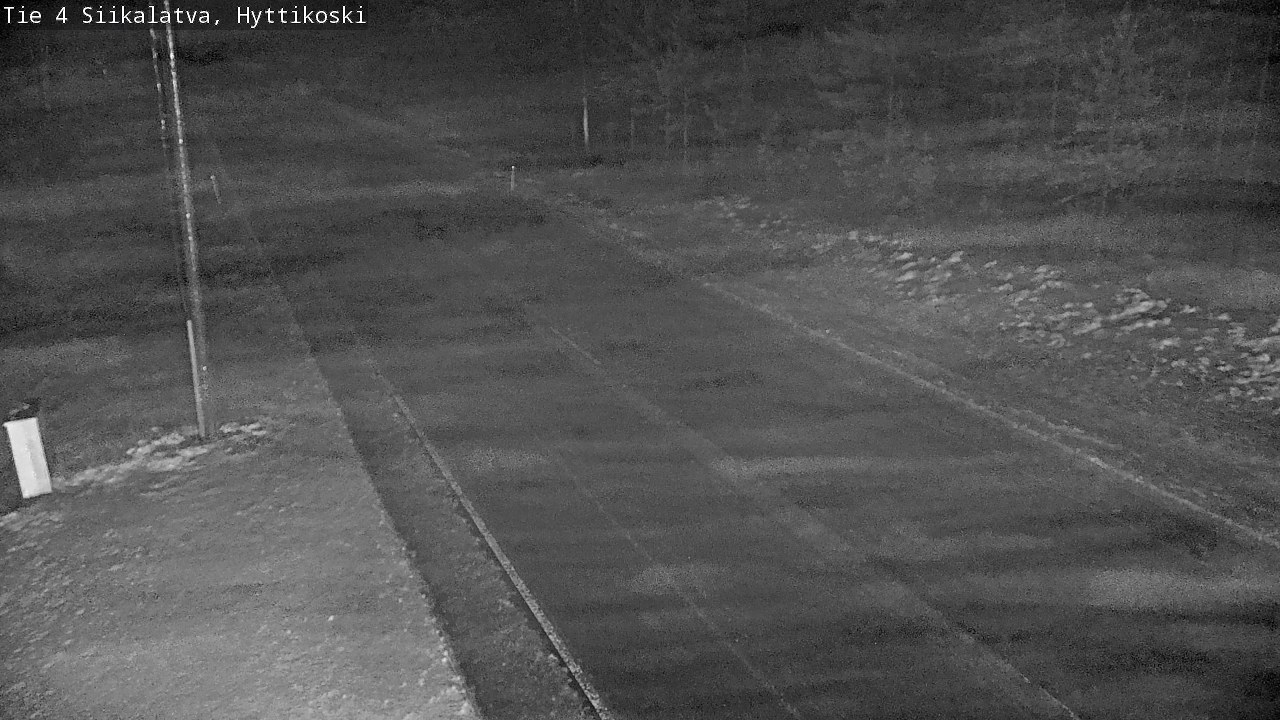 Weather Camera Image Road 4 Siikalatva, Hyttikoski, Siikalatva, Pohjois-Pohjanmaa