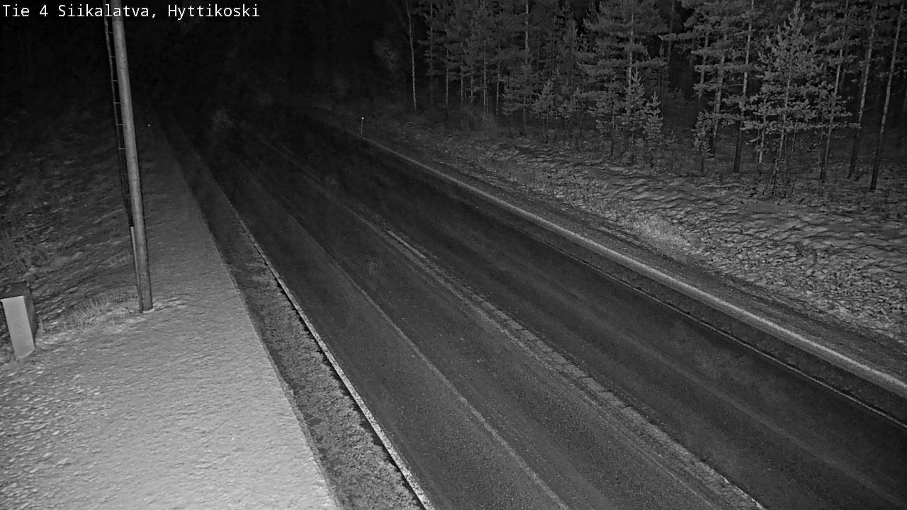 Weather Camera Image Road 4 Siikalatva, Hyttikoski, Siikalatva, Pohjois-Pohjanmaa