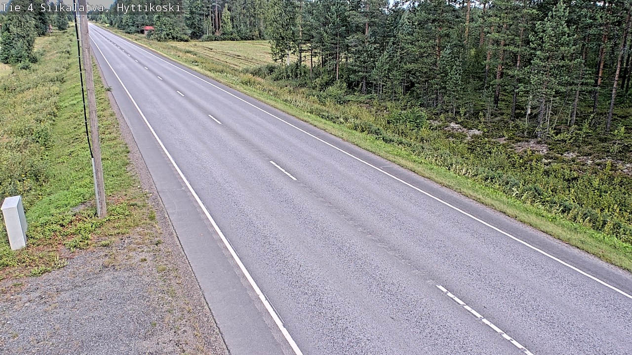 Kelikamerat Kuva Tie 4 Siikalatva, Hyttikoski, Siikalatva, Pohjois-Pohjanmaa