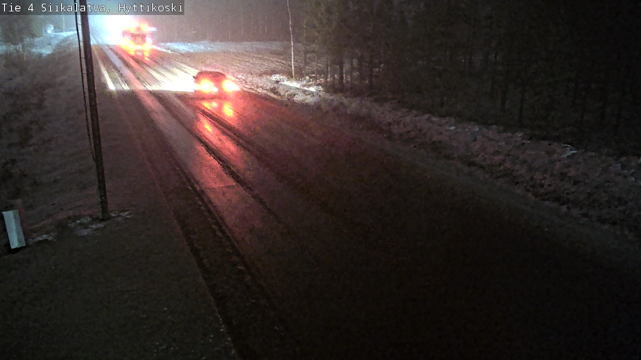 Weather Camera Image Road 4 Siikalatva, Hyttikoski, Siikalatva, Pohjois-Pohjanmaa