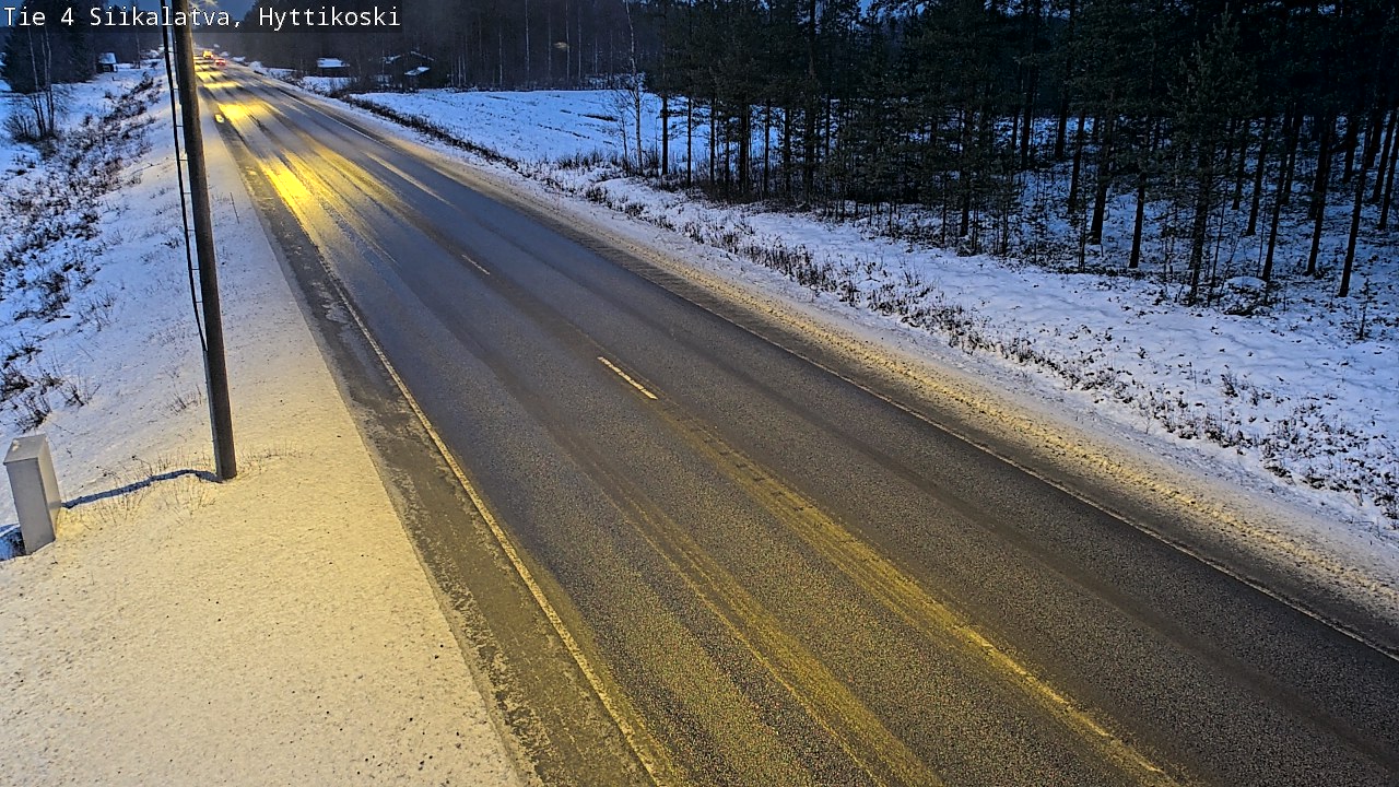 Weather Camera Image Road 4 Siikalatva, Hyttikoski, Siikalatva, Pohjois-Pohjanmaa