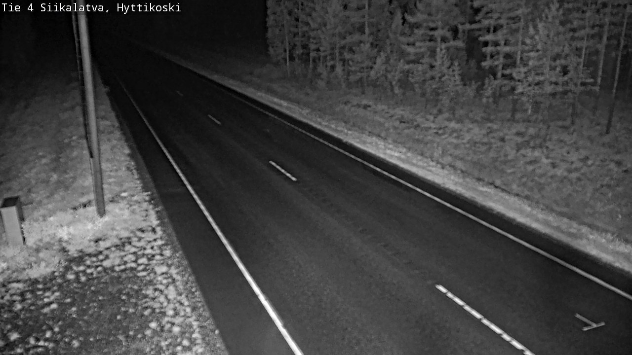 Weather Camera Image Road 4 Siikalatva, Hyttikoski, Siikalatva, Pohjois-Pohjanmaa