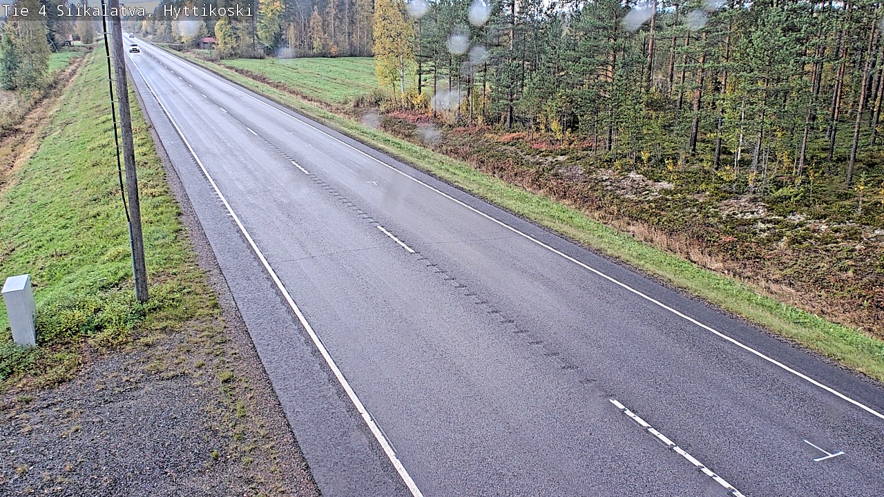 Weather Camera Image Road 4 Siikalatva, Hyttikoski, Siikalatva, Pohjois-Pohjanmaa