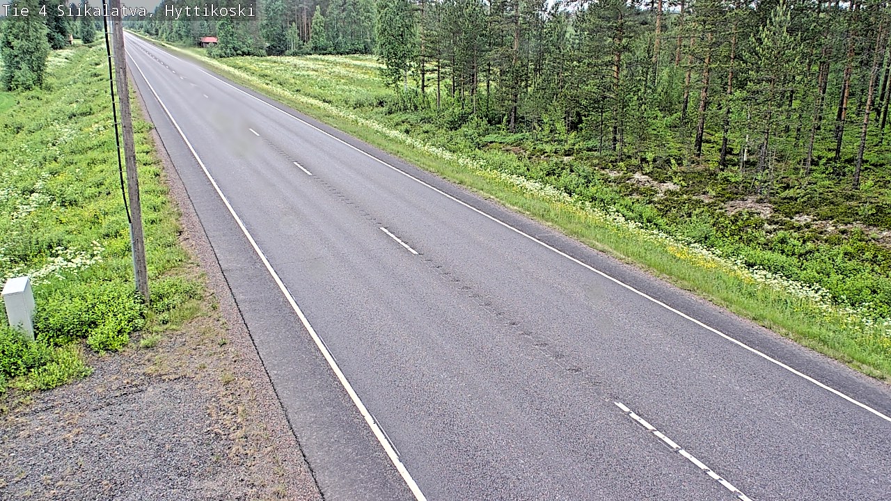 Kelikamerat Kuva Tie 4 Siikalatva, Hyttikoski, Siikalatva, Pohjois-Pohjanmaa