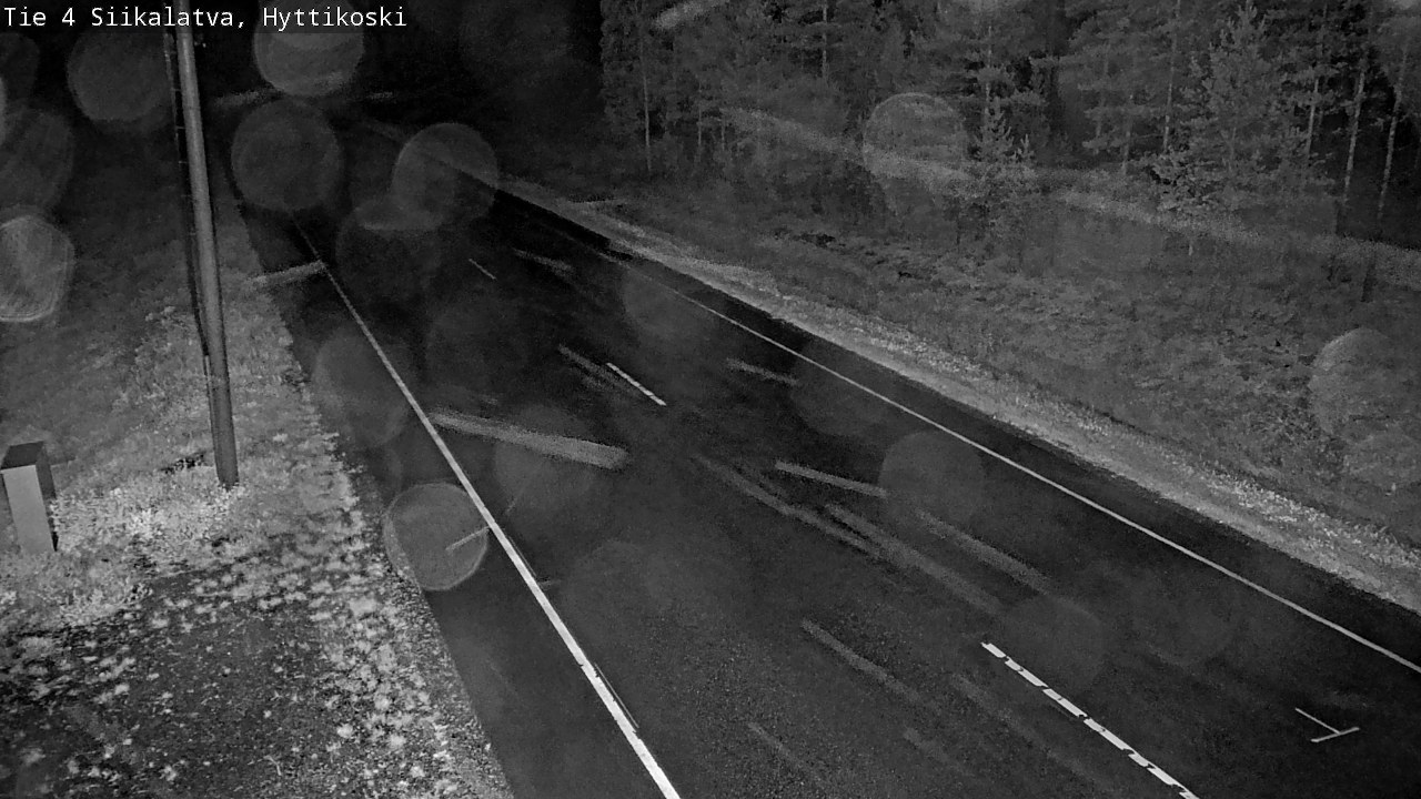 Weather Camera Image Road 4 Siikalatva, Hyttikoski, Siikalatva, Pohjois-Pohjanmaa
