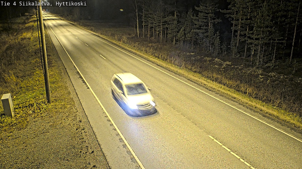 Kelikamerat Kuva Tie 4 Siikalatva, Hyttikoski, Siikalatva, Pohjois-Pohjanmaa