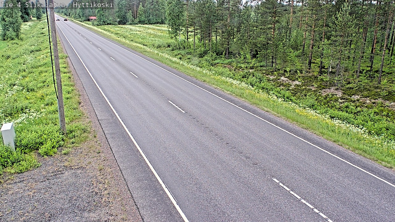 Kelikamerat Kuva Tie 4 Siikalatva, Hyttikoski, Siikalatva, Pohjois-Pohjanmaa