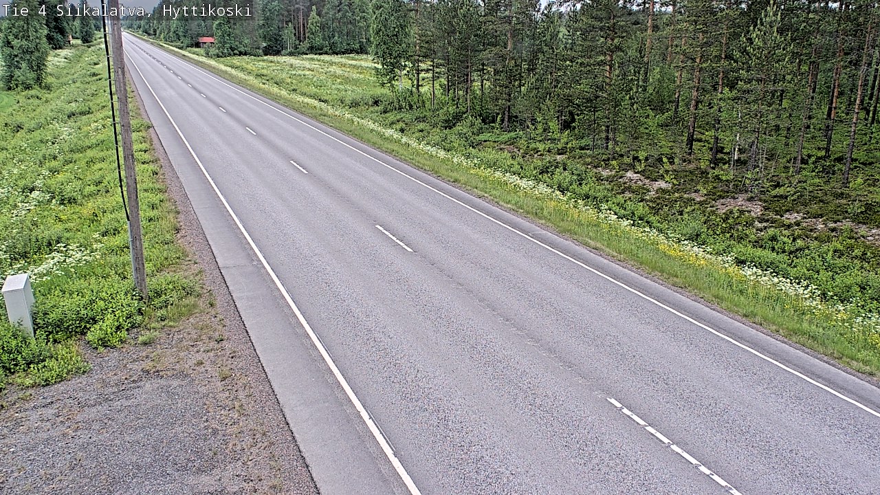 Kelikamerat Kuva Tie 4 Siikalatva, Hyttikoski, Siikalatva, Pohjois-Pohjanmaa