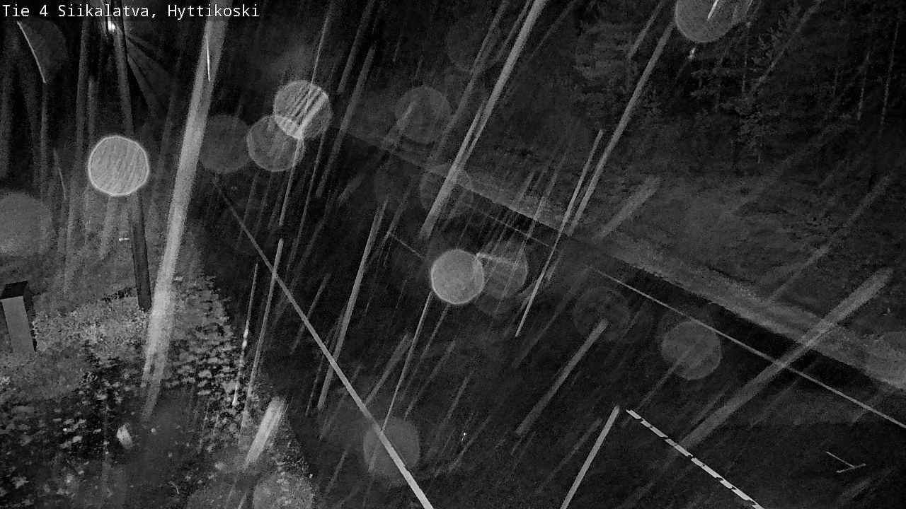 Weather Camera Image Road 4 Siikalatva, Hyttikoski, Siikalatva, Pohjois-Pohjanmaa
