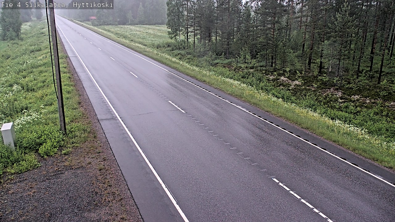 Kelikamerat Kuva Tie 4 Siikalatva, Hyttikoski, Siikalatva, Pohjois-Pohjanmaa