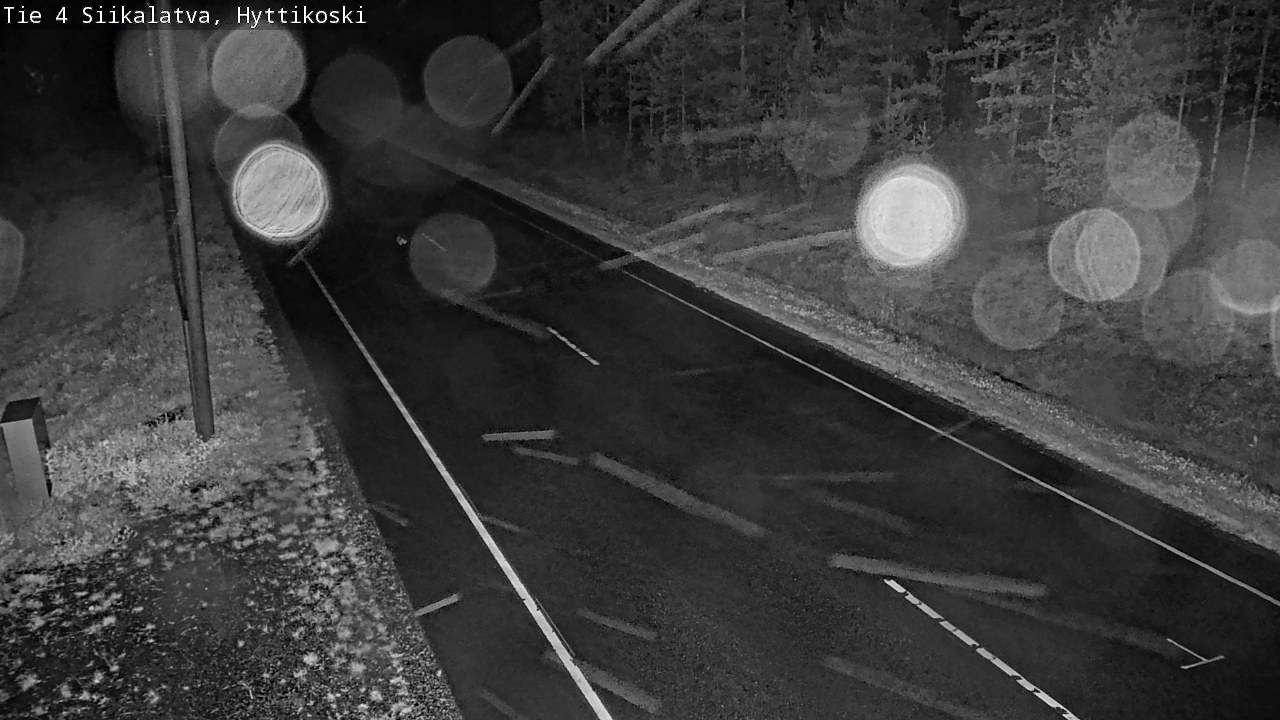 Weather Camera Image Road 4 Siikalatva, Hyttikoski, Siikalatva, Pohjois-Pohjanmaa