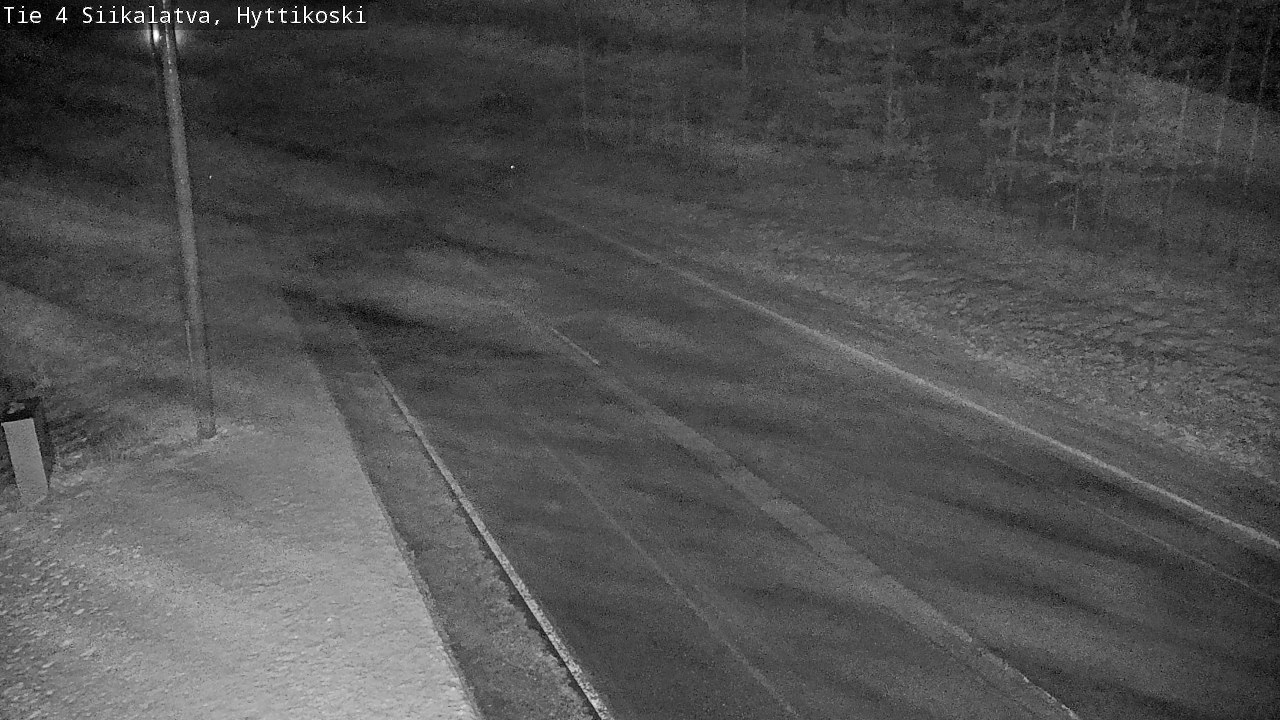 Weather Camera Image Road 4 Siikalatva, Hyttikoski, Siikalatva, Pohjois-Pohjanmaa