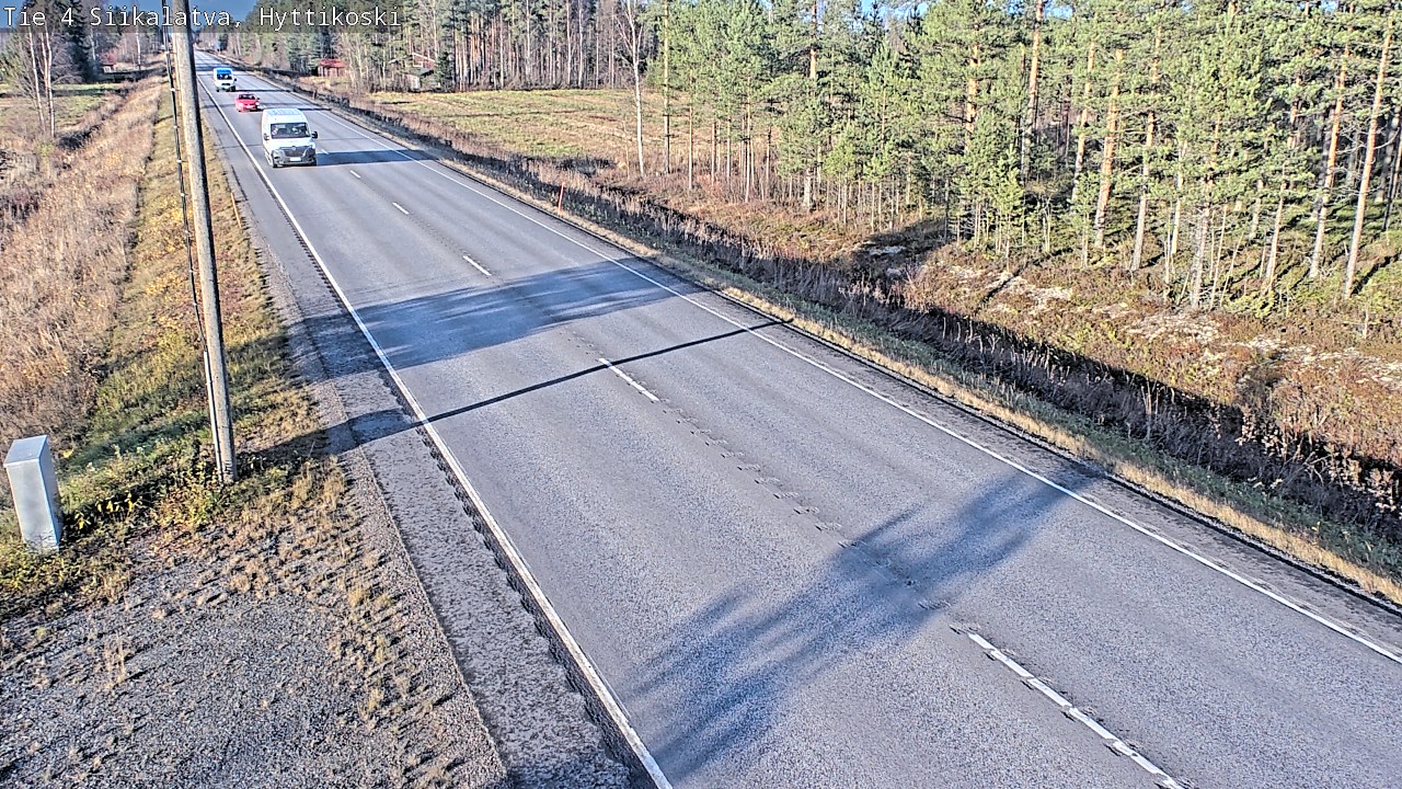 Kelikamerat Kuva Tie 4 Siikalatva, Hyttikoski, Siikalatva, Pohjois-Pohjanmaa