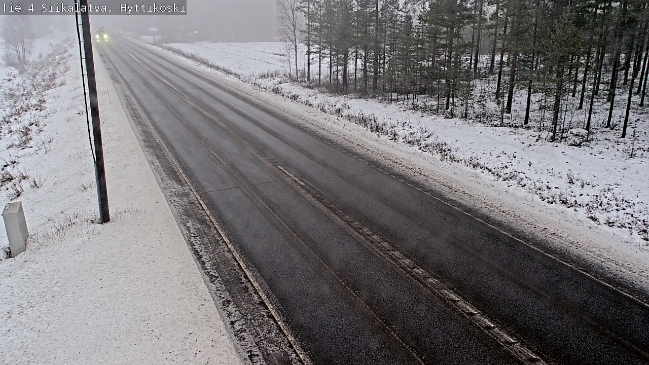 Weather Camera Image Road 4 Siikalatva, Hyttikoski, Siikalatva, Pohjois-Pohjanmaa
