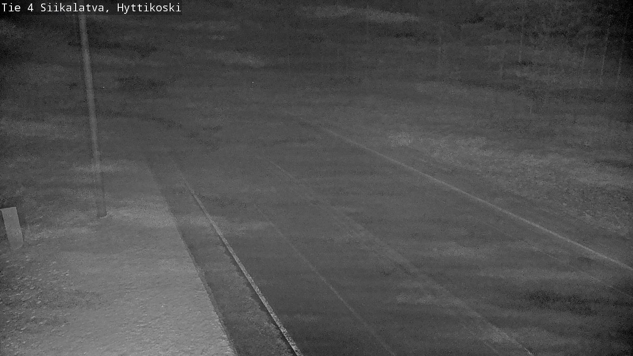 Weather Camera Image Road 4 Siikalatva, Hyttikoski, Siikalatva, Pohjois-Pohjanmaa