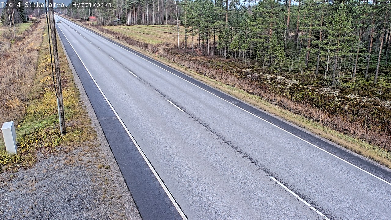 Kelikamerat Kuva Tie 4 Siikalatva, Hyttikoski, Siikalatva, Pohjois-Pohjanmaa