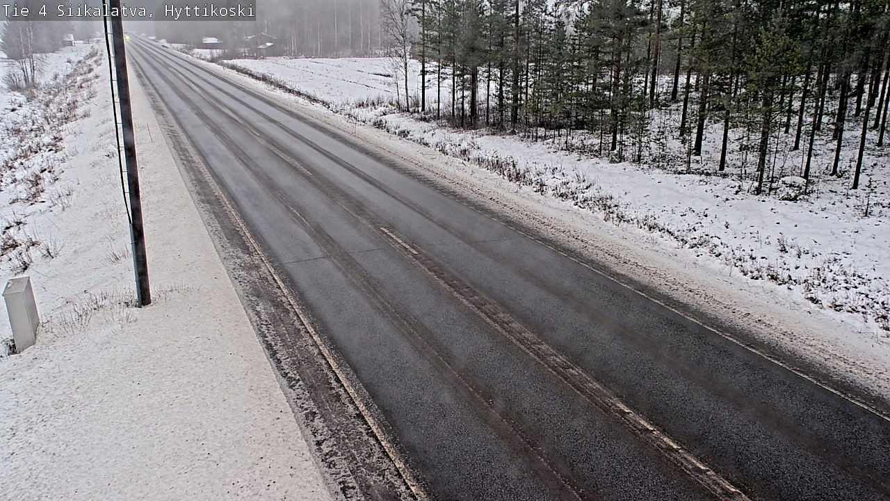 Weather Camera Image Road 4 Siikalatva, Hyttikoski, Siikalatva, Pohjois-Pohjanmaa
