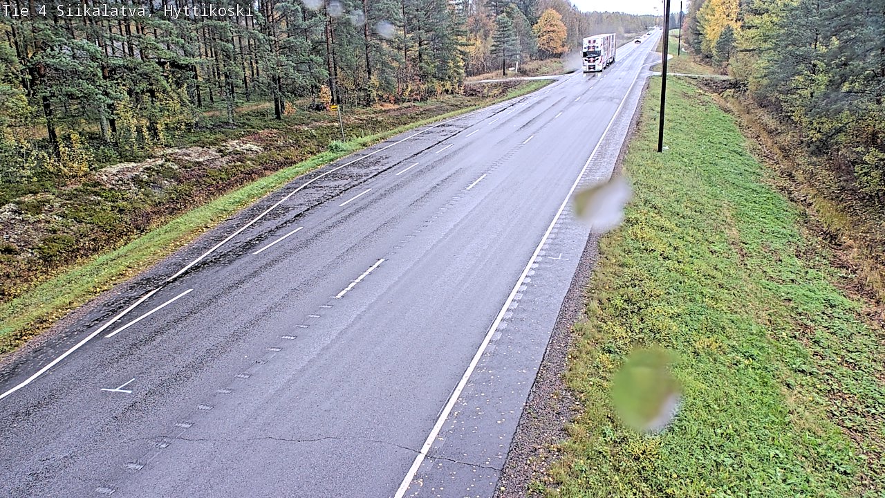 Weather Camera Image Road 4 Siikalatva, Hyttikoski, Siikalatva, Pohjois-Pohjanmaa