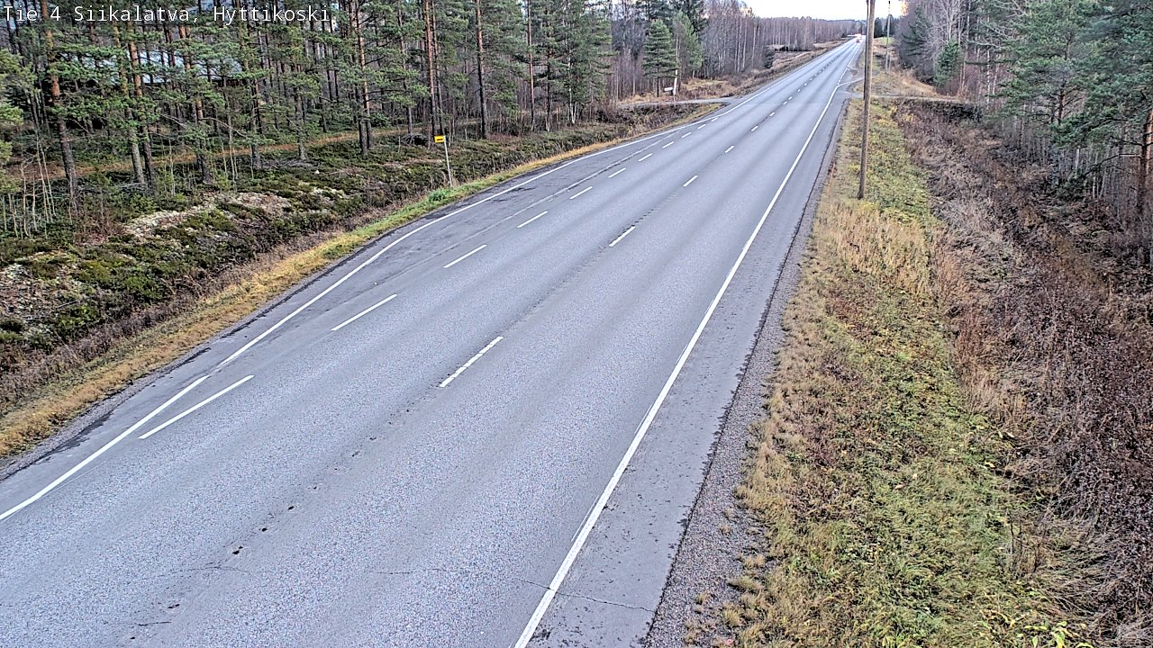 Kelikamerat Kuva Tie 4 Siikalatva, Hyttikoski, Siikalatva, Pohjois-Pohjanmaa