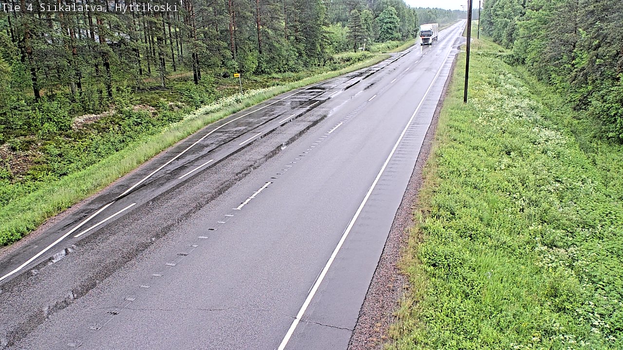Kelikamerat Kuva Tie 4 Siikalatva, Hyttikoski, Siikalatva, Pohjois-Pohjanmaa