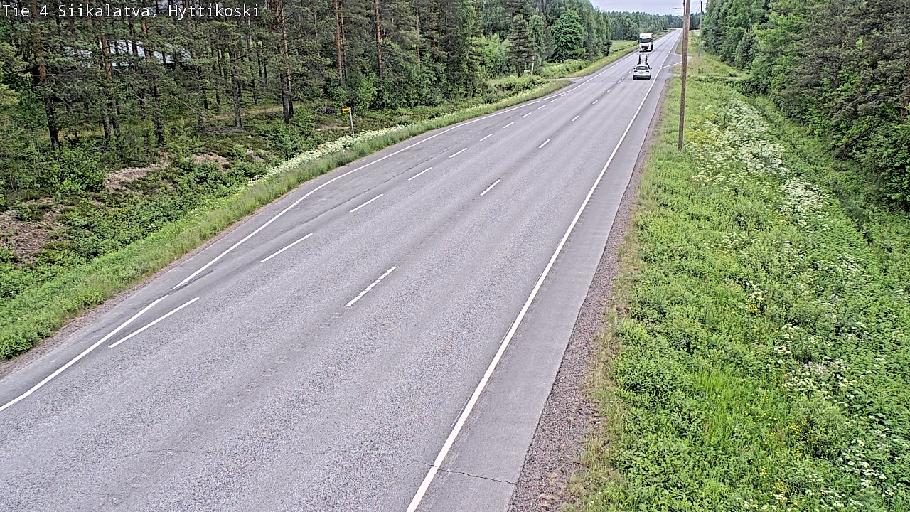 Kelikamerat Kuva Tie 4 Siikalatva, Hyttikoski, Siikalatva, Pohjois-Pohjanmaa