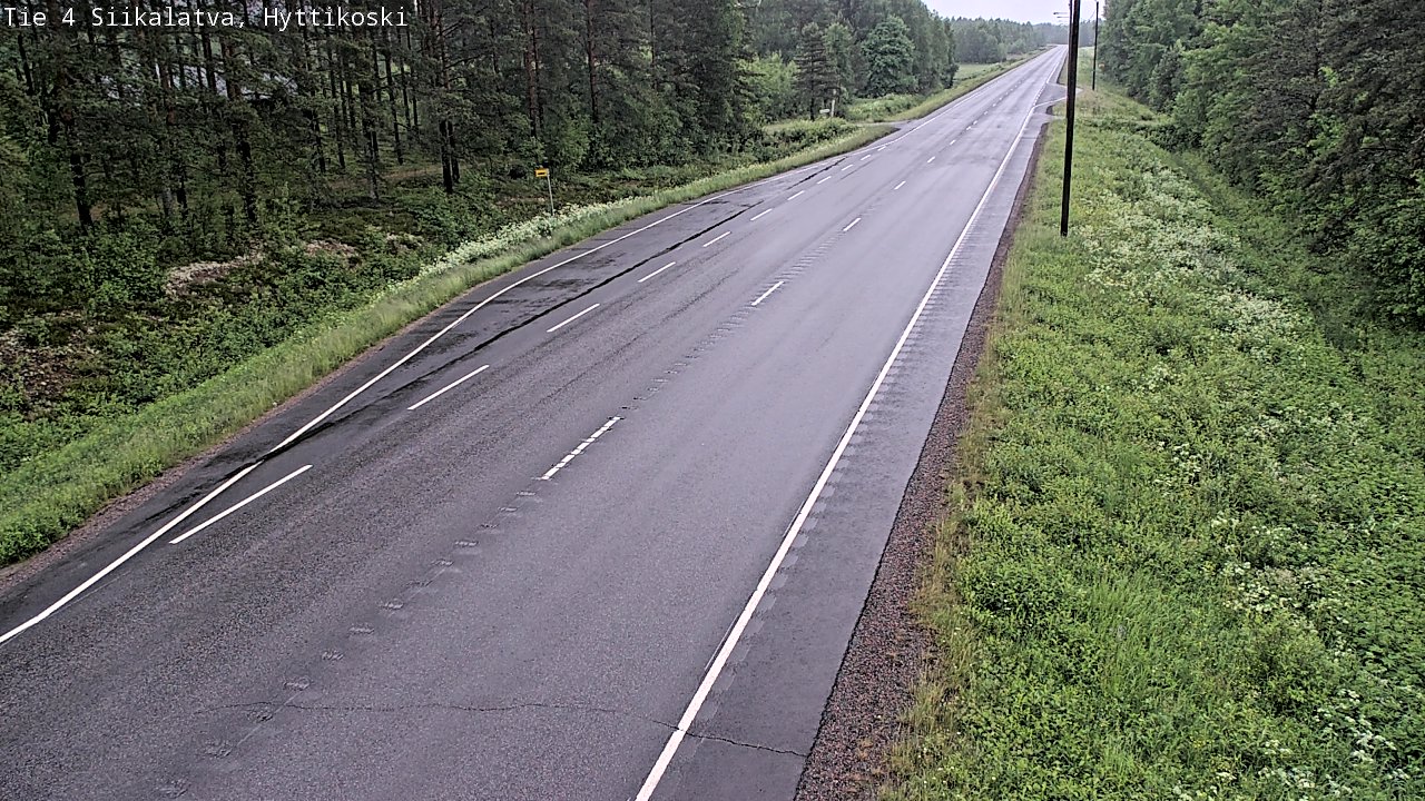 Kelikamerat Kuva Tie 4 Siikalatva, Hyttikoski, Siikalatva, Pohjois-Pohjanmaa