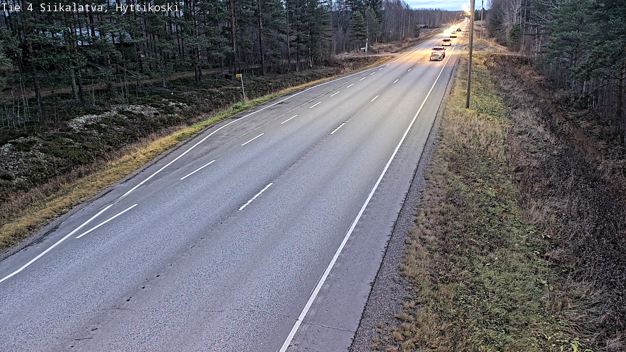 Kelikamerat Kuva Tie 4 Siikalatva, Hyttikoski, Siikalatva, Pohjois-Pohjanmaa