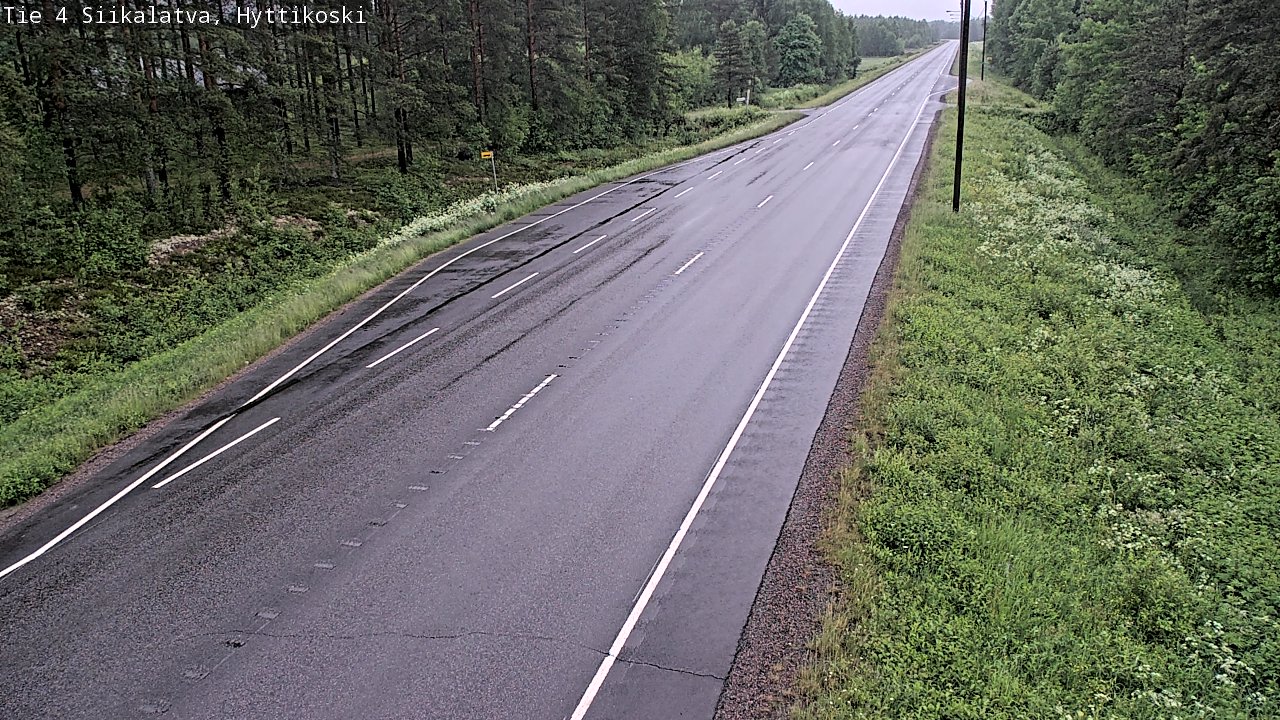 Kelikamerat Kuva Tie 4 Siikalatva, Hyttikoski, Siikalatva, Pohjois-Pohjanmaa